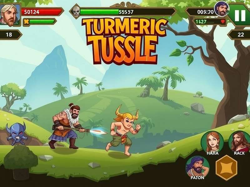 Turmeric Tussle Gameplay Screenshot